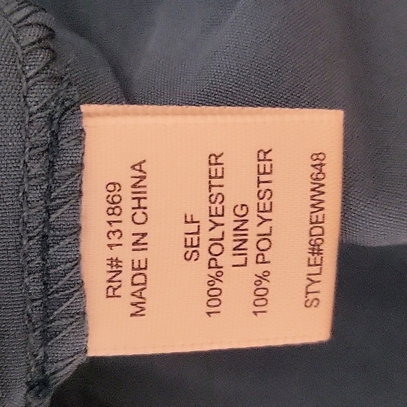 Thirty Thirty Teal Babydoll Full Sleeve Lined Mini Dress - Size XL - Picture 10 of 14